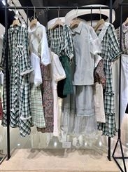 芭依璐22夏森女时‬尚品牌纤维面料直播实体货源针织衫连衣裙