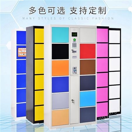 洛阳刷卡存包柜 存储柜厂家 支持定制 电子储物柜