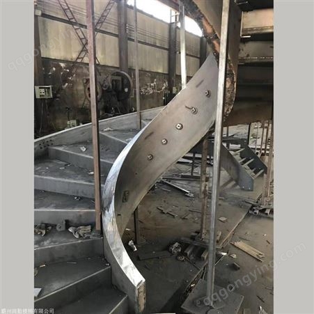 钢木楼梯厂家直供大型钢木楼梯钢木楼梯生产厂家