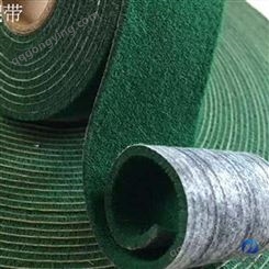 剑杆织机绿绒布 纺织设备绿绒刺皮 绿绒刺皮糙面带