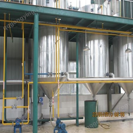 植物油小型葡萄籽油精炼成套设备 天圆油脂设备 1吨葡萄籽油提炼设备 厂家直供
