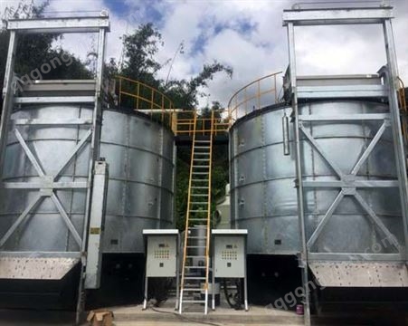 全自动有机肥发酵罐 立式粪便处理 污泥发酵设备定制