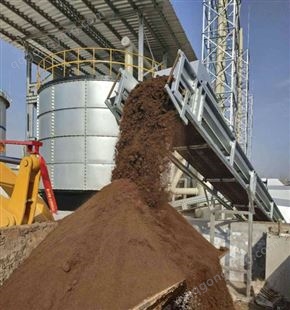 山东立式有机肥生产设备加工 污泥发酵罐 粪便处理全自动设备