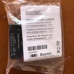 baumer超声波传感器UNDK30U9112/S14宝盟UNDK30U9103/S14