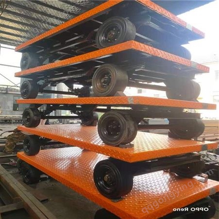 迈腾生产 框架式 集装箱用 6T平板拖车定做生产