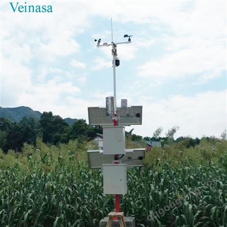 高粱地现代农业气象站环境监测系统AAWS006V Veinasa品牌