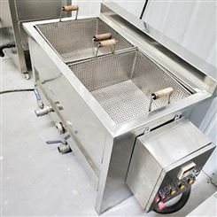 炸鸡店用的鸡排油炸机 好机乐供应 控温自动油炸鸡排机器