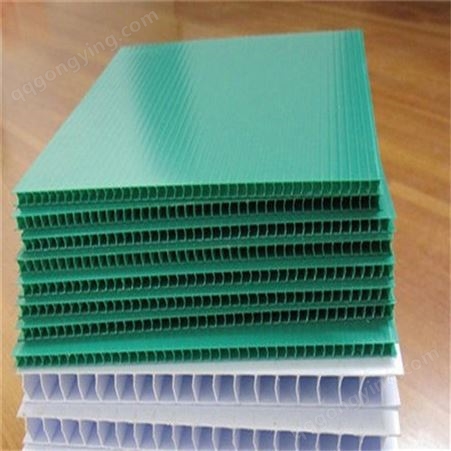 防静电中空板 彩色万通板 中晶钙塑板生产加工 快速发货
