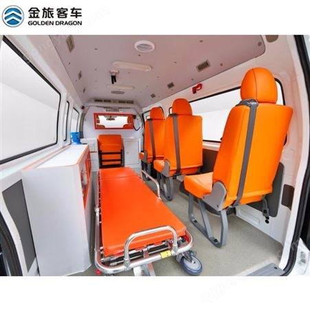 上海金旅伤员运输车救护车品牌大全内镜转运车