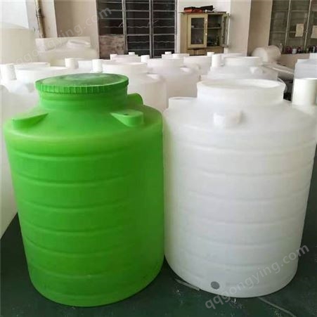 供应全新白色平底500升塑料水箱蓄水罐家用食品级水塔