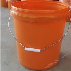 济南16L广口塑料桶 庆诺16升机油桶报价 PP材质16公斤塑料桶