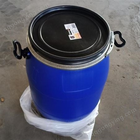 庆诺30升食用油桶厂家 保定30L大口塑料桶 蓝色30l出口塑料桶价格
