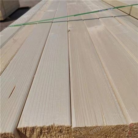 建筑木方 工地木方 中润天木业 耐磨3*4白松木方 厂家直供多规格木方