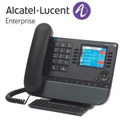 阿尔卡特 8058 百兆网络 poe接口 GE网络接口 3.5寸彩屏 智能按键模块
