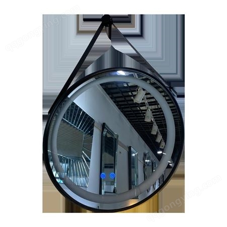 简约网红浴室发光铝合金LED智能灯镜支持定制