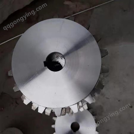304不锈钢链轮工业传动齿轮 定制单排双排4分5分机械精密链轮