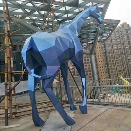 绿野仙踪 不锈钢熊定做 不锈钢长颈鹿生产 大型动物雕塑厂家