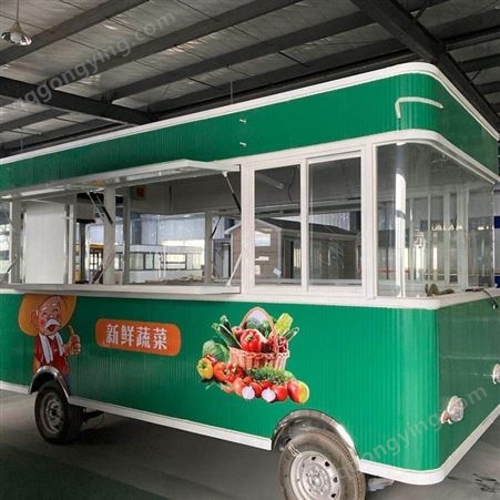 电动四轮餐车 多功能移动餐饮车西安同创电动餐车 规格齐全 电动小吃车