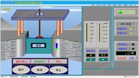水闸远程监控 液位远程监控系统 PLC控制系统