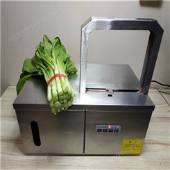 长治蒜黄自动扎捆机 捆蔬菜机器批发 出口小型扎菜机