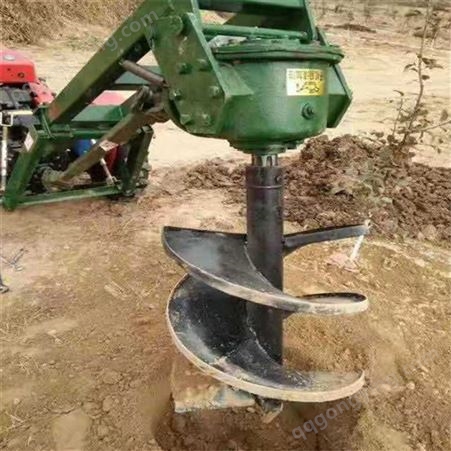供应苗圃种树打坑机 挖坑机 50直径拖拉机钻孔机