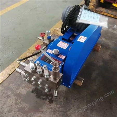 大流量电动试压泵3DSY手提式打压泵厂洛集泵业供应