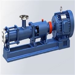 提供-南京螺杆泵-单螺杆污泥泵-G型螺杆浆料泵