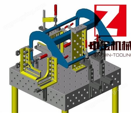 ZSW湖南机械制造三维柔性焊接平台工装夹具厂