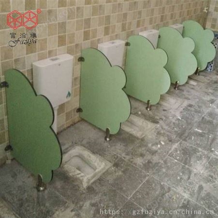 马桶挡板隔断二代抗倍特板公共卫生间儿童厕所小隔断