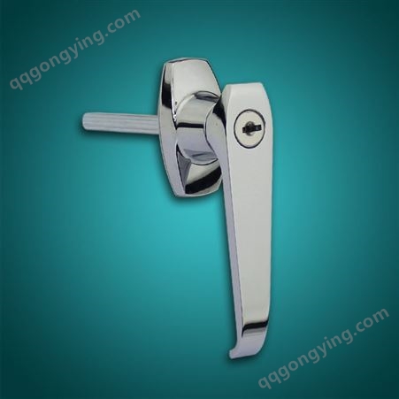 尚坤SK1-312-1锌合金把手锁|L型把手锁|车辆门板把手锁|工业门锁|旋转手柄锁