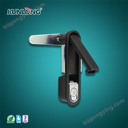 尚坤SK1-023R按压式平面锁|防尘平面锁|防水电柜锁|旋转手柄锁|机柜门锁