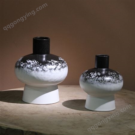 批发 陶瓷花瓶摆件 创意新中式 简约家居装饰品摆设 软装工艺品