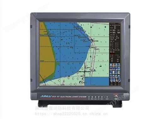 俊禄ECS157船用电子海图仪内置GPS定位系统 船用海图机