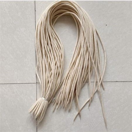 晟隆毛毡厂家生产吸油羊毛毡绳子_过滤毛毡绳线_密封圆形羊毛毡