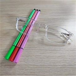厂家销售 白色时尚眼镜  绿色可降解 防紫外线  金属眼镜采购