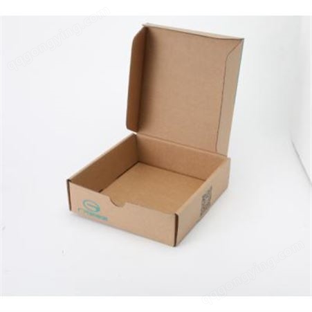 翻盖扣底盒订做 定制牛皮纸盒 定制手提式瓦楞纸包装盒 美尔包装承接彩盒定制LOGO设计