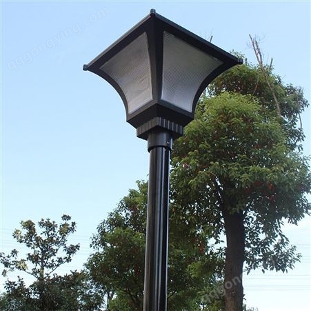 天津3.5米镀锌铁庭院灯 尚博灯饰花园道路高杆庭院灯
