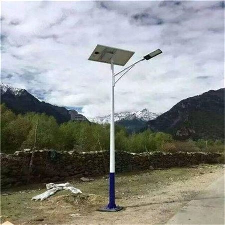 胶州市太阳能路灯 尚博灯饰新农村建设太阳能路灯全套  户外6米太阳能LED路灯杆