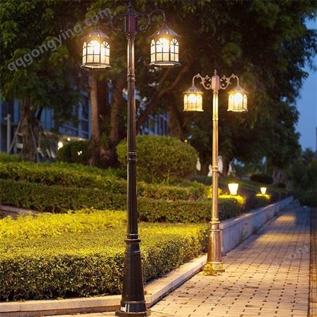 忻州3米庭院灯 多种款式 尚博灯饰 led欧式照明庭院灯