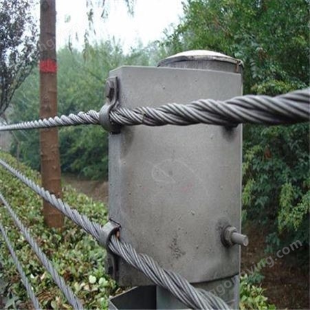 新款钢丝绳护栏 缆索景区护栏 创辉 质量可靠