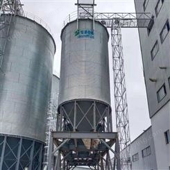 雪莱粮食钢板仓生产基地 多功能 面粉储存仓 可定制