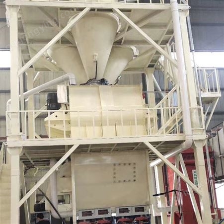 新一代塔式干粉砂浆生产线 腻子粉生产设备 粉砂浆搅拌机