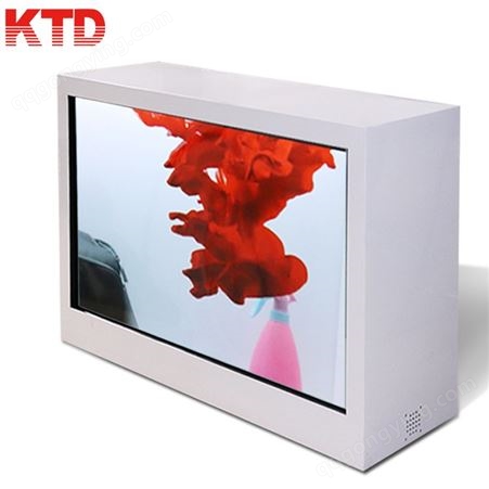 透明液晶展示柜3D紅外觸摸互動拼接展示柜