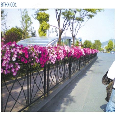 宝太交通生产花箱护栏 可以种花的护栏 道路隔离护栏