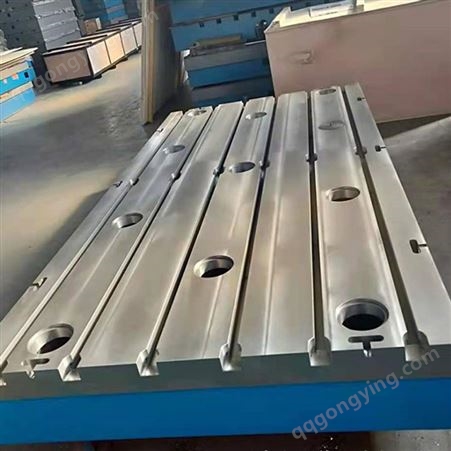 铸铁T型槽装配工作台 柔性焊接平板检验划线平台