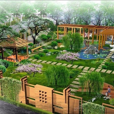 昆明园林景观绿化 云南房地产园林绿化设计