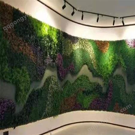 仿真植物墙 仿真绿植背景墙塑料假草坪草坪装饰植物厂家