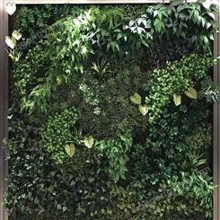 仿真植物墻 綠植墻塑料 假草坪背景墻 門頭室內店招 花墻裝飾