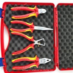 德国 KNIPEX 凯尼派克 002015 紧凑型工具4件套00 20 15