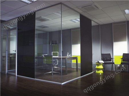 办公会议用通电透明断电雾化的智能调光雾化玻璃制作安装